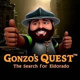 Gonzo's Quest logo – Slots by NetEnt at 20Bet Casino